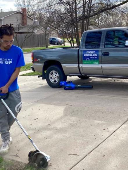 weedeating